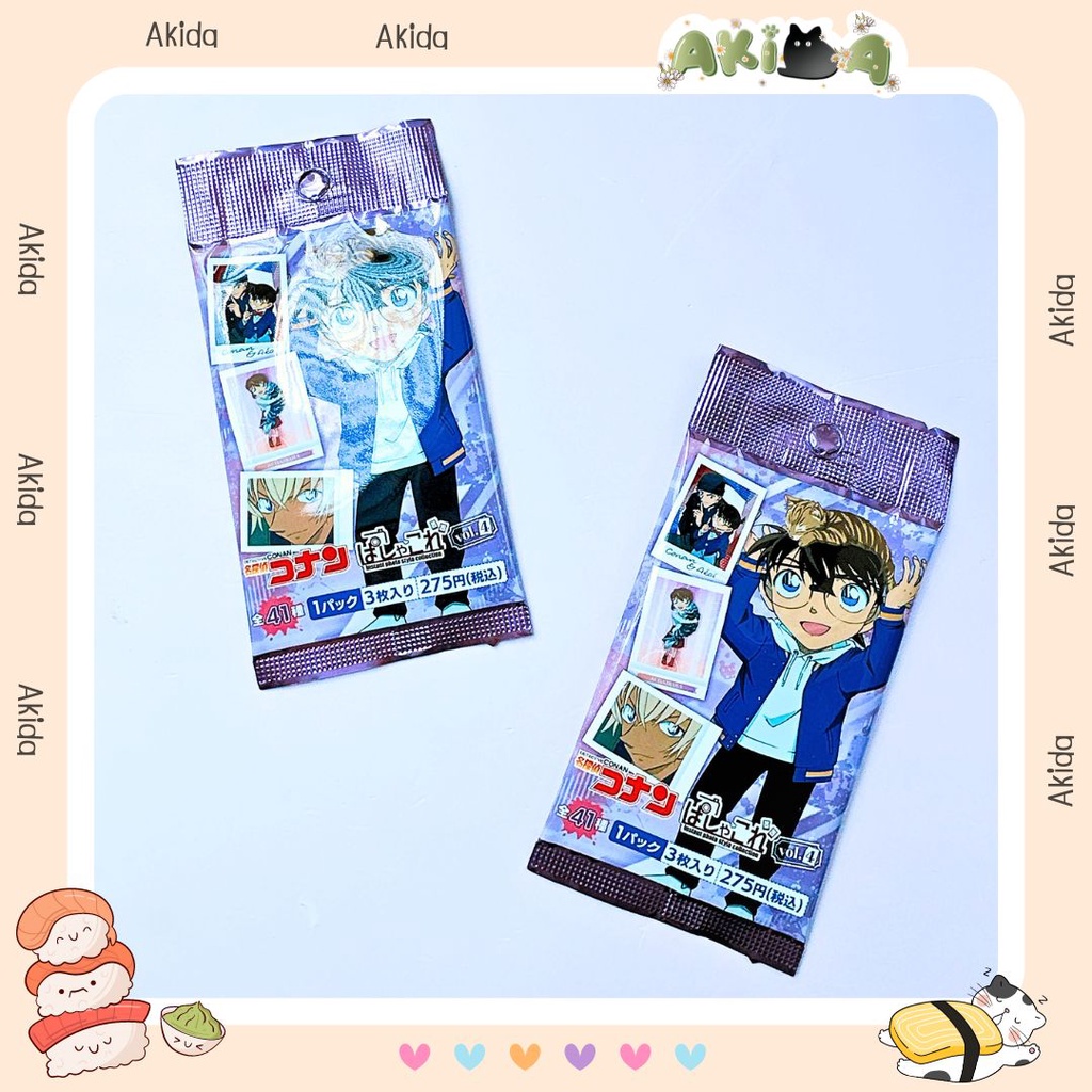 Pack random/Thẻ nhân phẩm - Pola vol 4 - conan