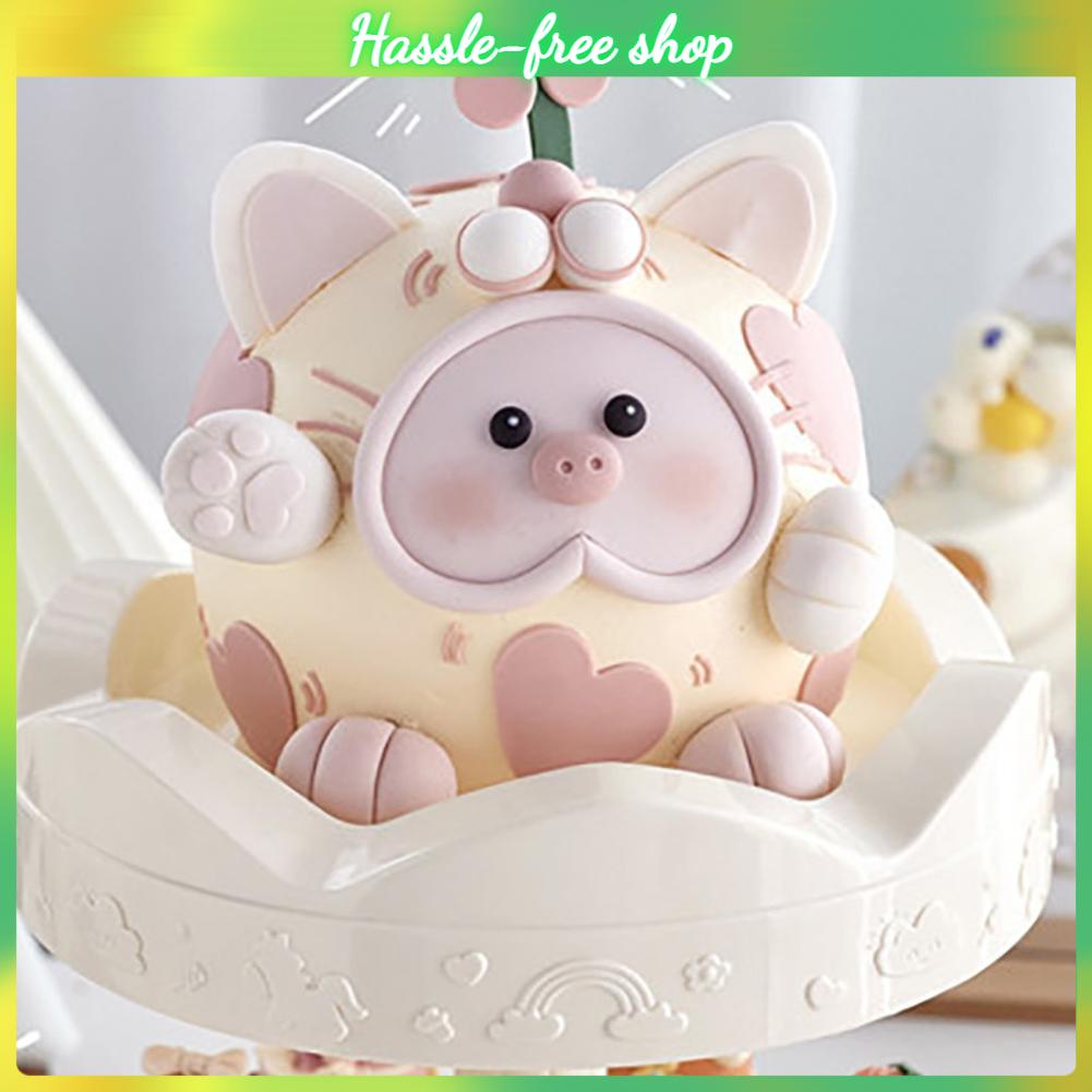 Máy tráng miệng quay tự động Màn hình hai lớp Quay đứng Tấm trưng bày bánh cupcake, Quay Món Tráng Miệng Máy Đẹp Tự Động