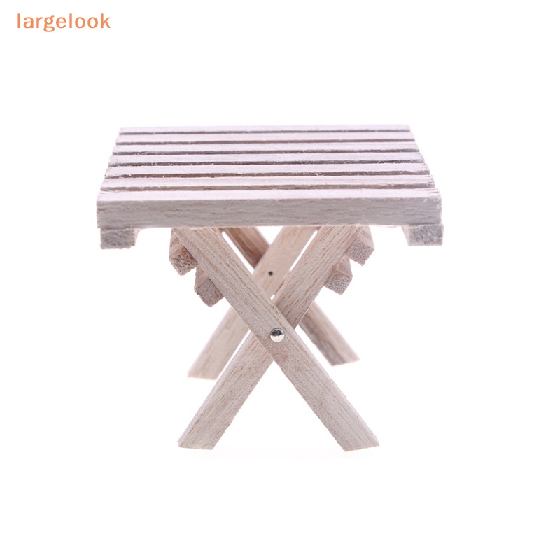 Đồ trang trí Ghế Bãi Biển Mini Bằng Nhựa Resin Cho Nhà Búp Bê