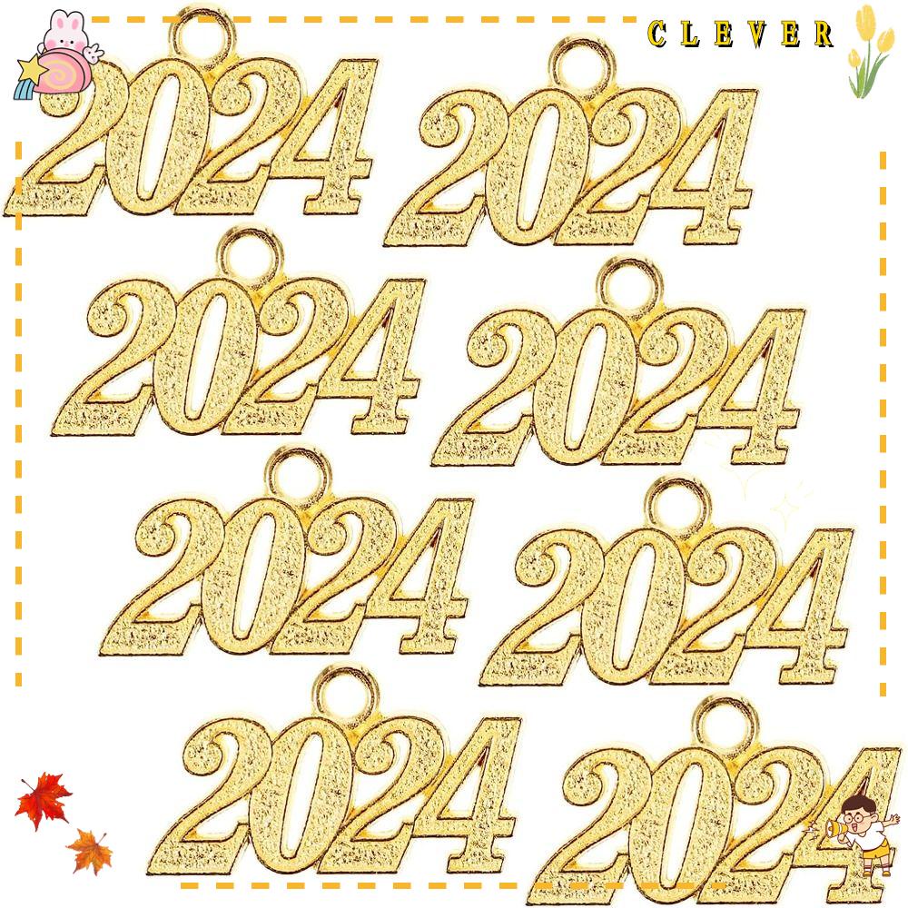 CLEVER Bộ 50 Mặt Dây Chuyền Hình Nón Tốt Nghiệp Năm 2024