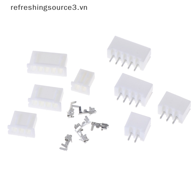 Set 230 Đầu Nối Dây Điện XH2.54 2p 3p 4p 5 pin 2.54mm Chuyên Dụng Nguồn Nguyên Liệu {refreshingsource3.N}...
