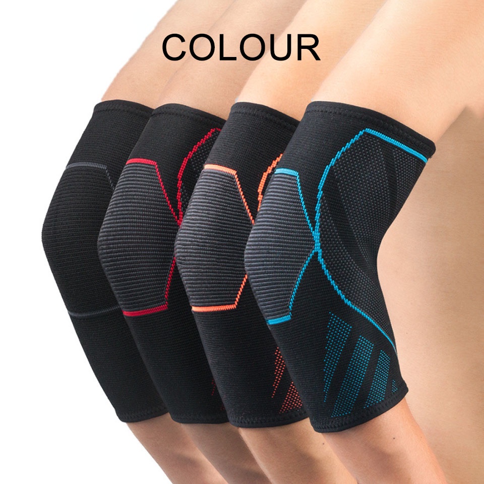 1 Băng Quấn Bảo Vệ Khuỷu Tay Co Giãn Thoáng Khí Khi Chơi Bóng Rổ / Bóng Chuyền / Thể Hình Dành Cho Nam Và Nữ