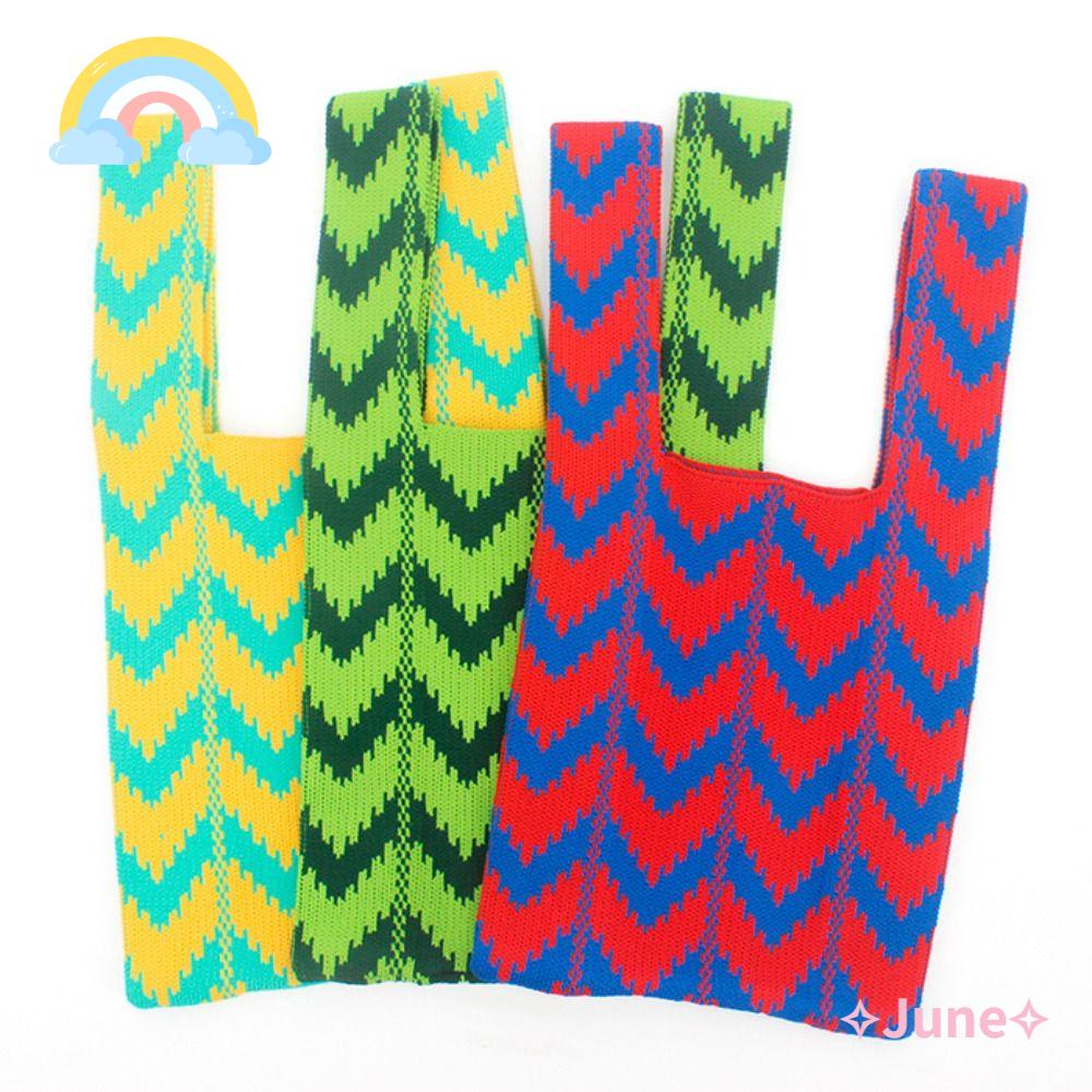 JUNE Túi Đeo Vai, Túi Mua Sắm, Có Thể Tái Sử