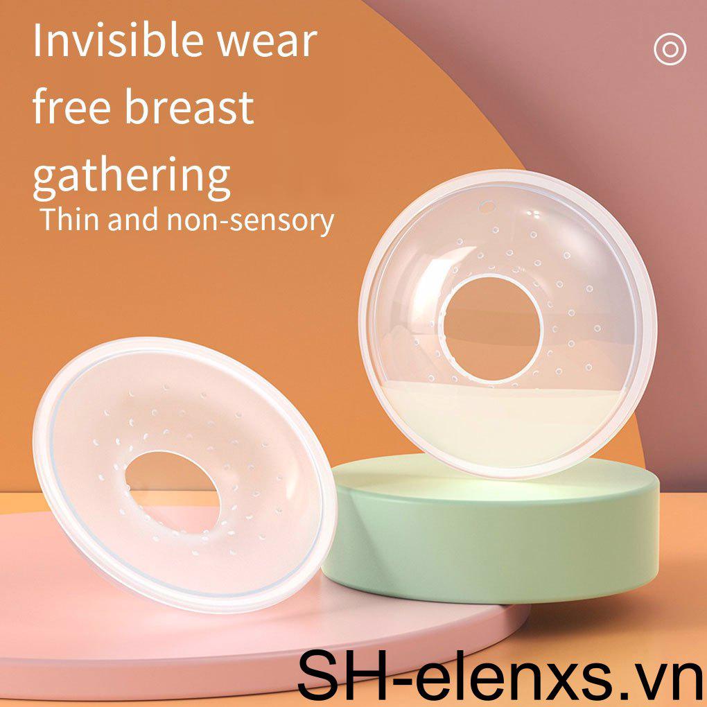 Set 2 Dụng Cụ Hút Sữa Mẹ Trong Suốt Siêu Mỏng Đa Năng Có Thể Giặt Sạch