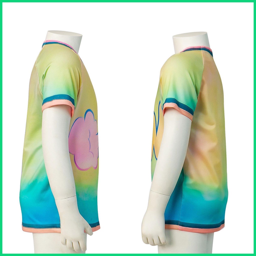 Áo Thun Tay Ngắn In Hoạt Hình Anime Thời Trang Mùa Hè Cho Bé