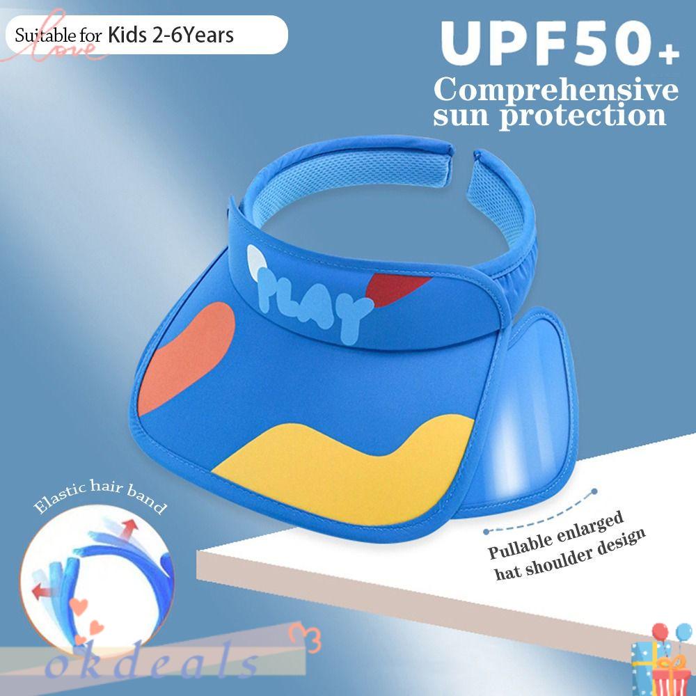 OKDEALS Mũ Rộng Vành Chống Tia Uv Có Thể Điều Chỉnh Tiện Dụng Thời Trang Đi Biển