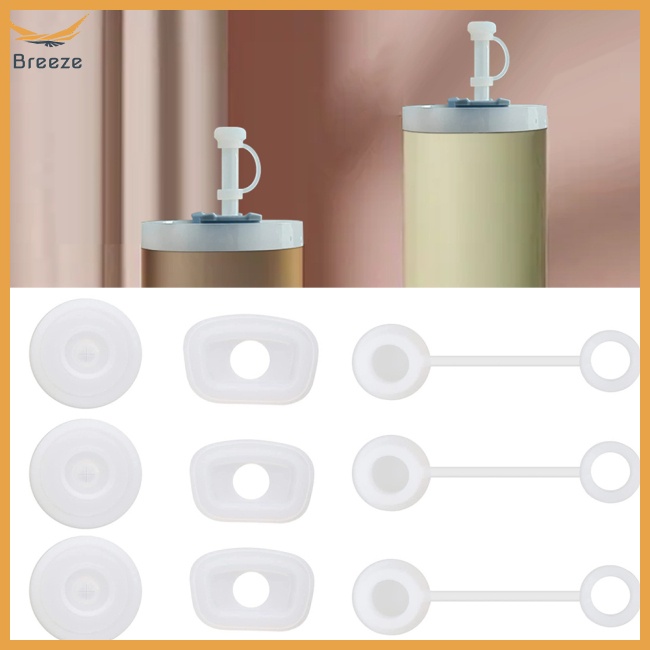 Bộ 9 Nắp Đậy Cốc Nước Bằng Silicone Chống Tràn Chống Bụi Tái Sử Dụng Tiện Lợi 1.0 20oz / 30oz