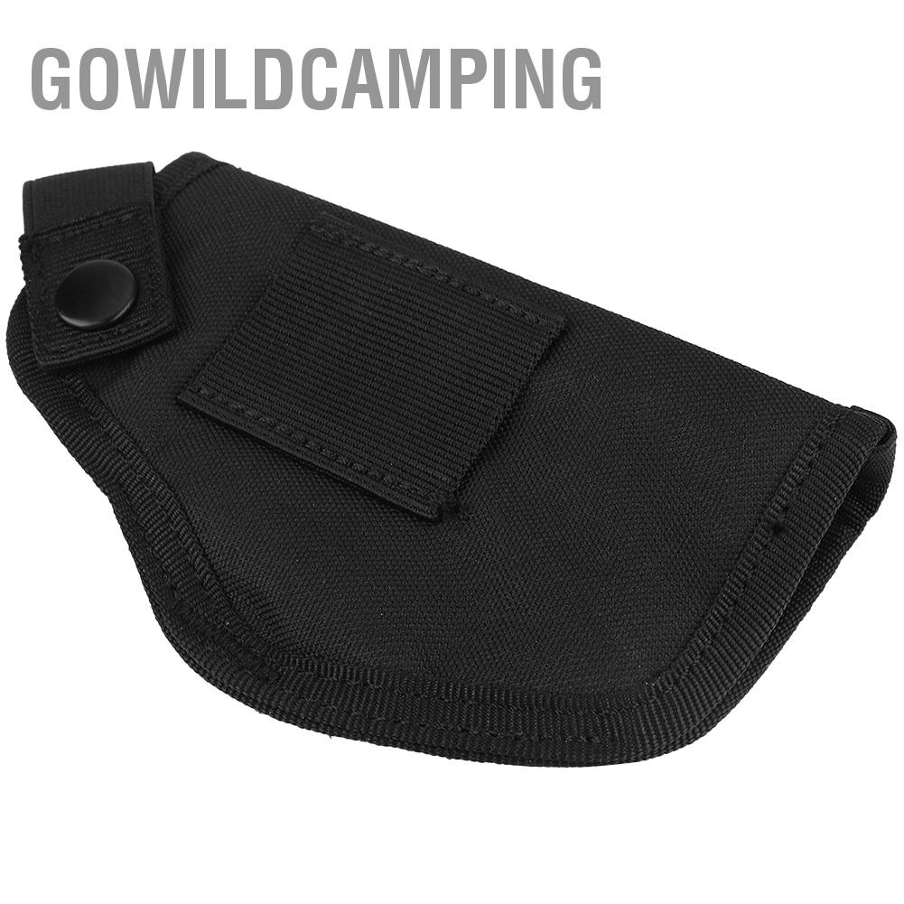GoWildCamping Giấu Mang Đen Vải Oxford Súng Ngắn Bao Da Thắt Lưng Cầm Tay Tàu Sân Bay