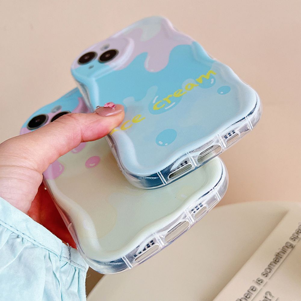 Ốp Điện Thoại TPU Mềm Chống Sốc Họa Tiết Que Kem Thời Trang Cho IPhone 11 12 13 14 Pro Max