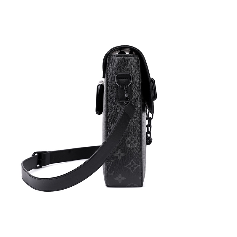 Túi Đeo Chéo Da Pu LV9273 Phong Cách Retro Sang Trọng Cho Nam Nữ