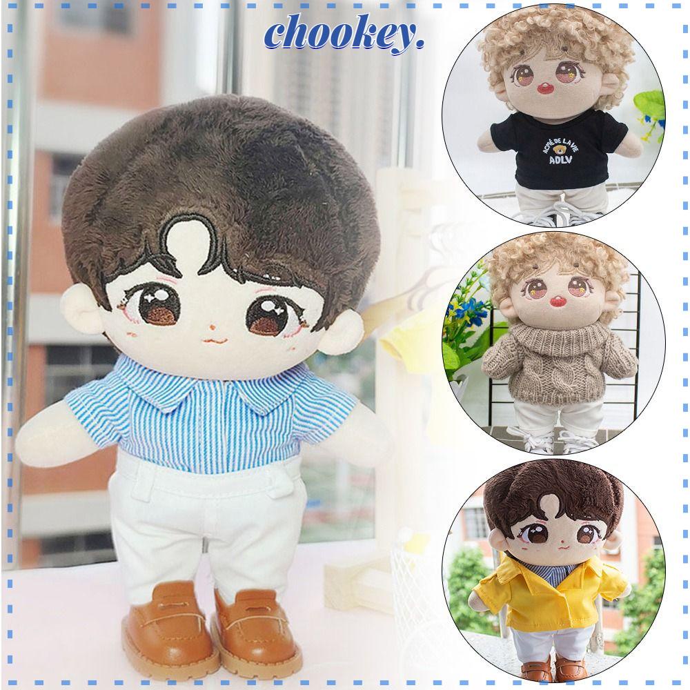 CHOOKEY Bộ Quần Áo 6 Kiểu Dành Cho Búp Bê 20cm