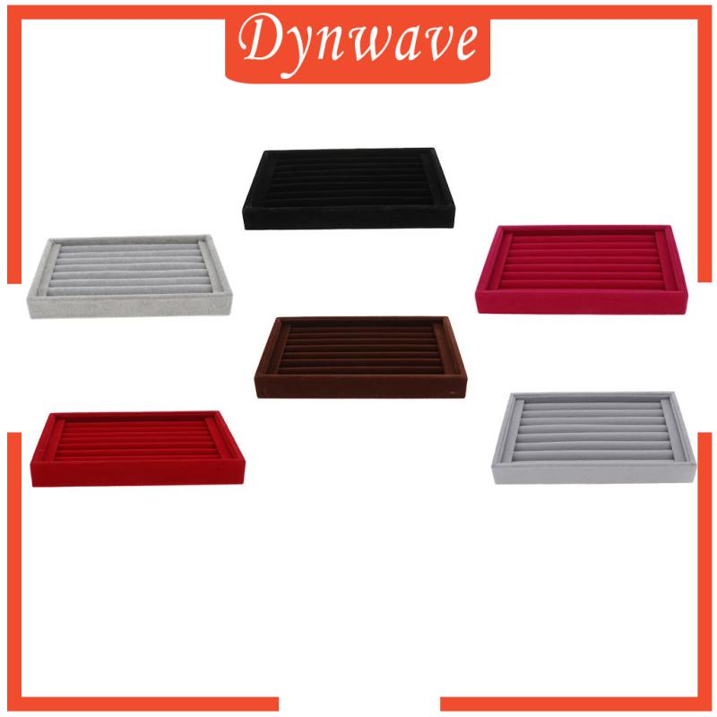Khay Nhung Đựng Trang Sức Trưng Bày Nhiều Màu Sắc