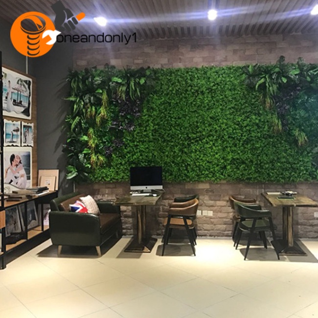 Cỏ Sod Màu Xanh Lá Cây Nhân Tạo Treo Tường Trang Trí Nhà Cửa / Tiệc Cưới