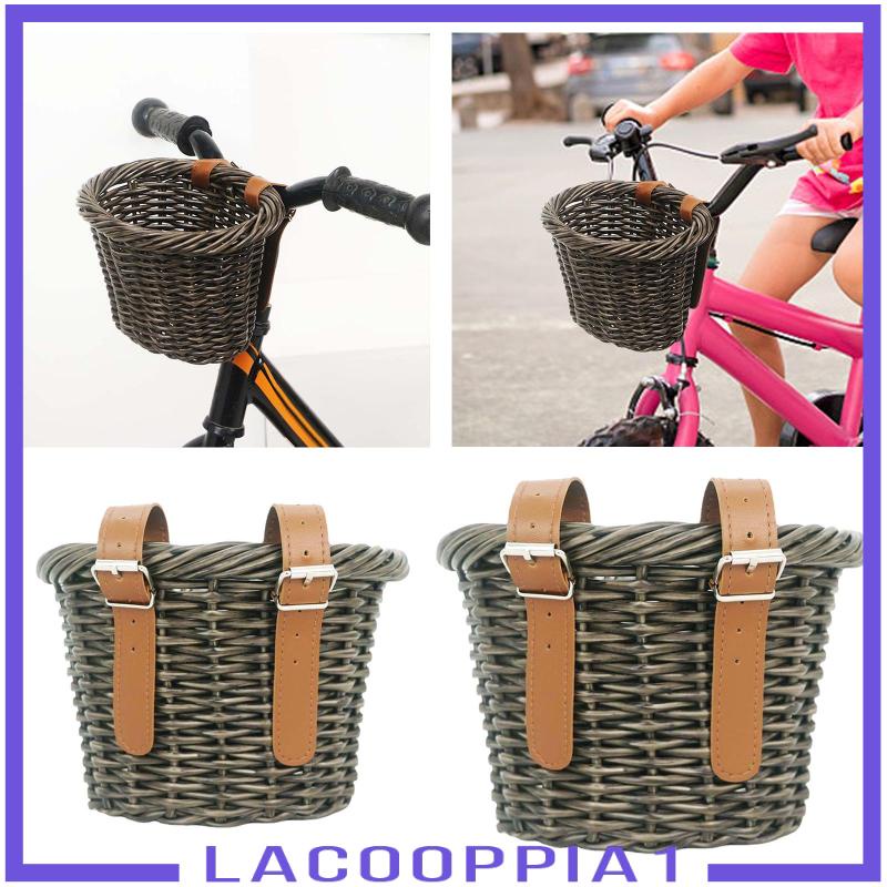 Giỏ Xe Đạp Bằng PP Bền Bỉ Dễ Lắp Đặt Và Điều Chỉnh Handmade Dành Cho Trẻ Em