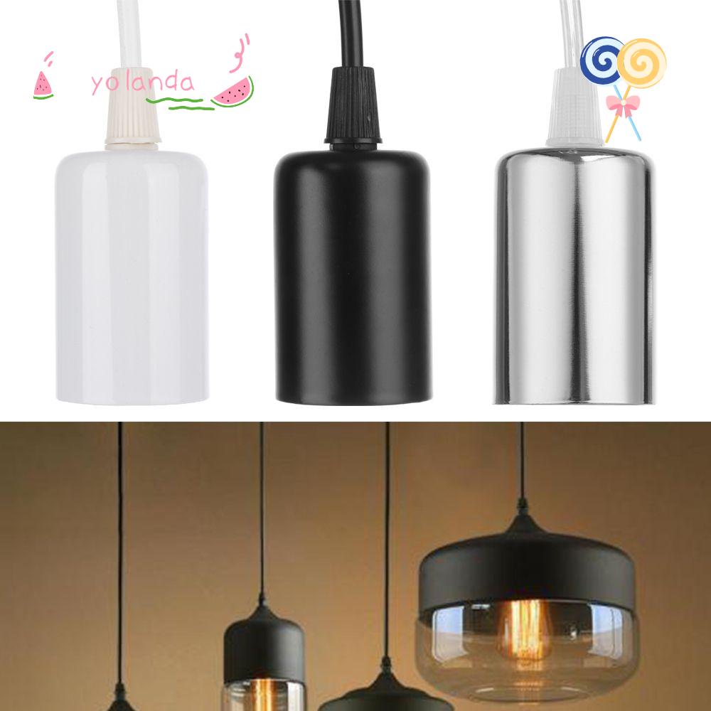 YOLA Chuôi Đèn 0.5m / 0.8m / 1m / 1.2m / 1.5m / 2m E27 Phong Cách Cổ Điển Độc Đáo Trang Trí Nhà Cửa