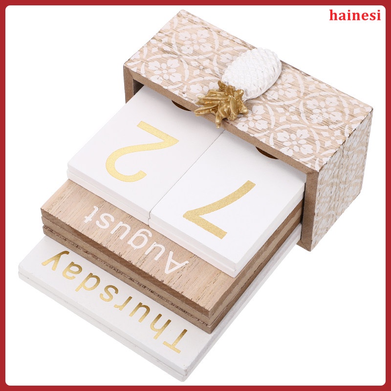 Giá Đỡ Lịch Để Bàn Bằng Gỗ Dùng Trang Trí Nhà Cửa / Văn Phòng