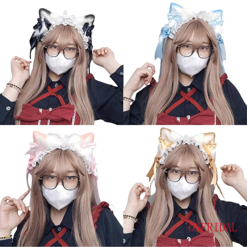 Kẹp Tóc Hình Tai Mèo Hoạt Hình Đáng Yêu Dành Cho Bé Gái