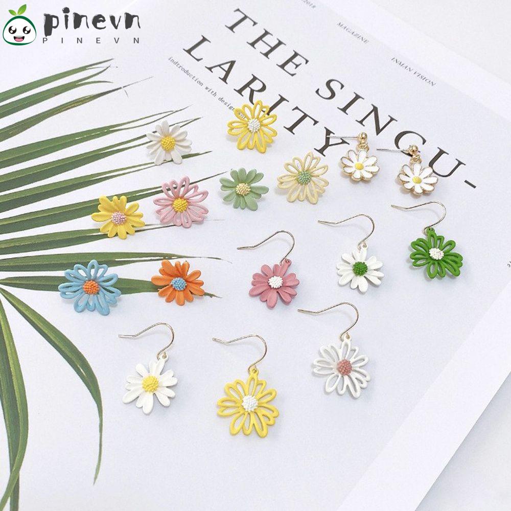 PINEVN Bông Tai Hoa Thanh Lịch Cho Nữ