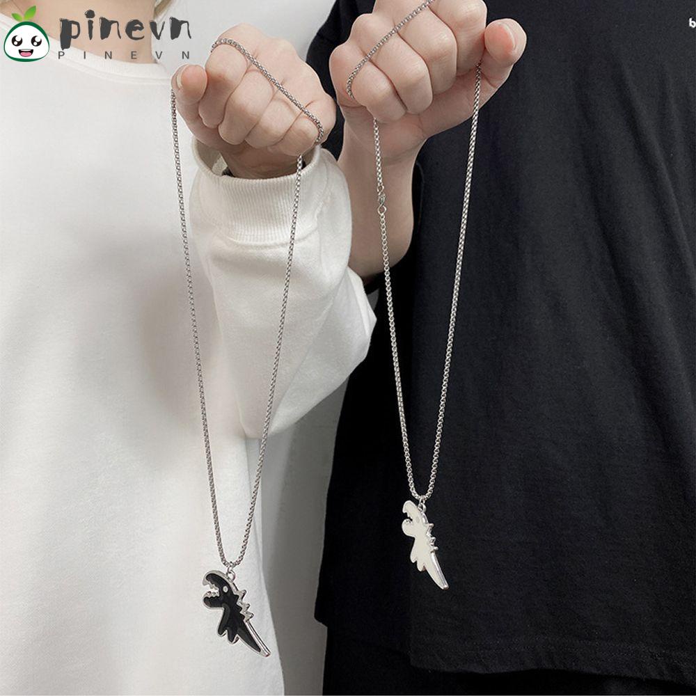 PINEVN Dây Chuyền Hình Rồng Dễ Thương Dành Cho Cặp Đôi