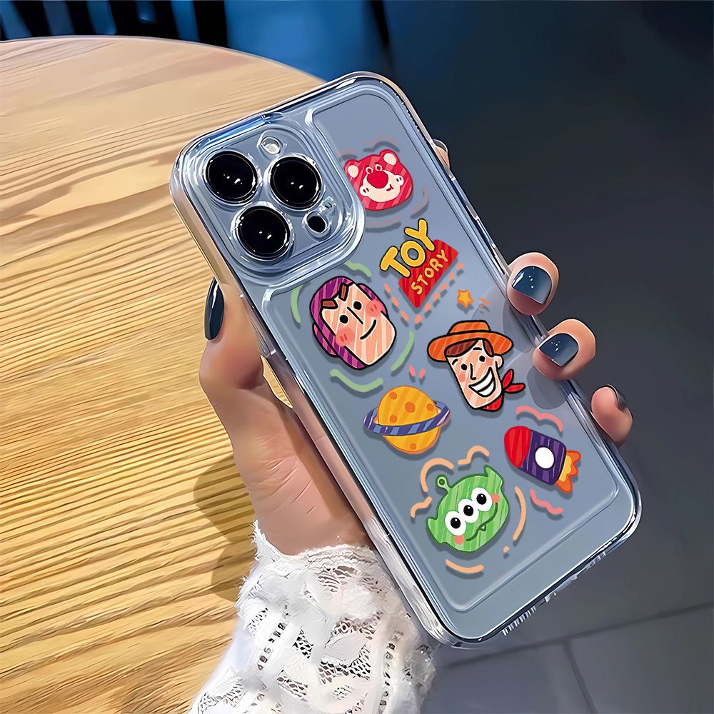Ốp Điện Thoại Mềm Họa Tiết Hoạt Hình Toy Story Cho iPhone14Promax 8p11 12137