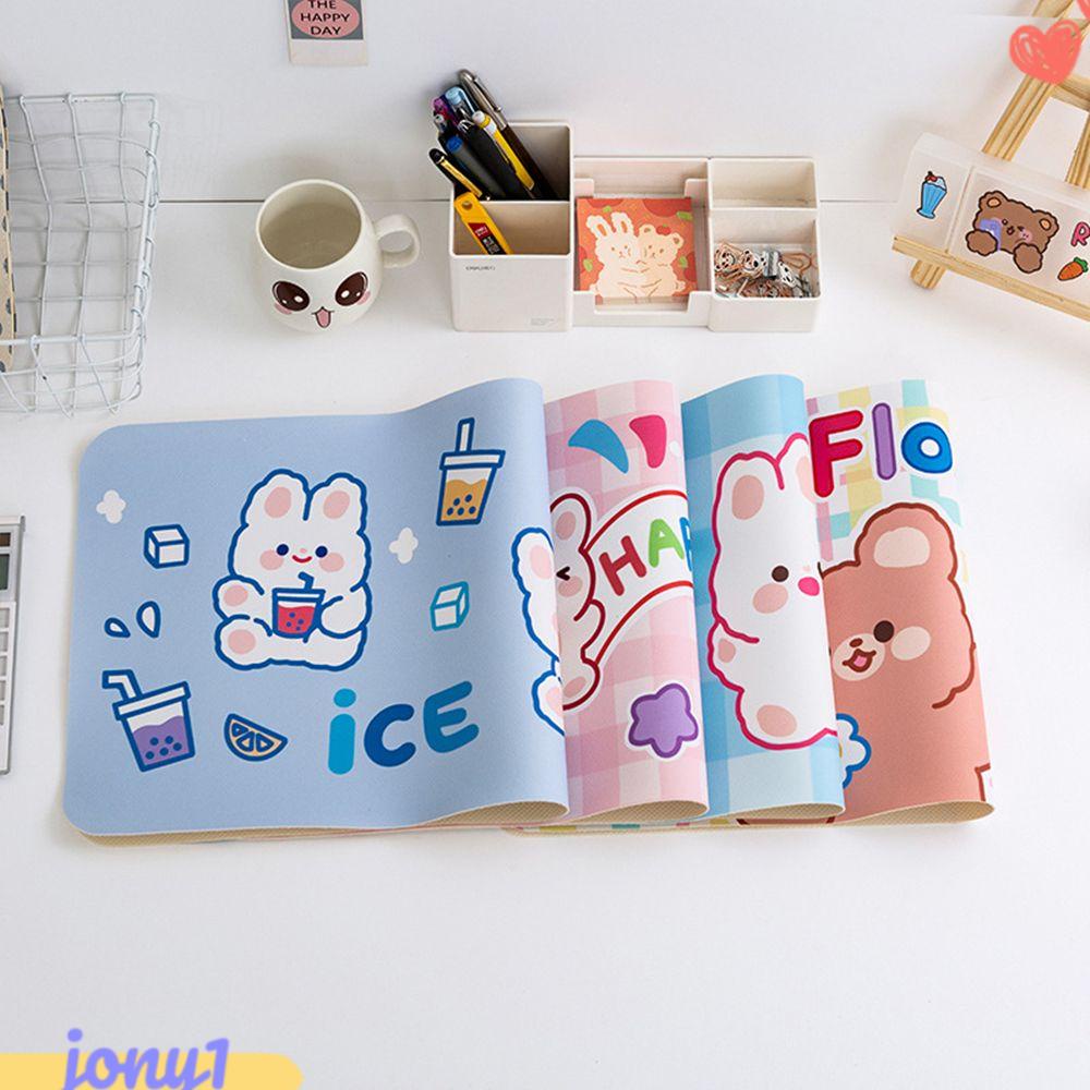 JONYE Tấm Lót Chuột Chơi Game Cỡ Lớn Chống Trượt Hình Dễ Thương