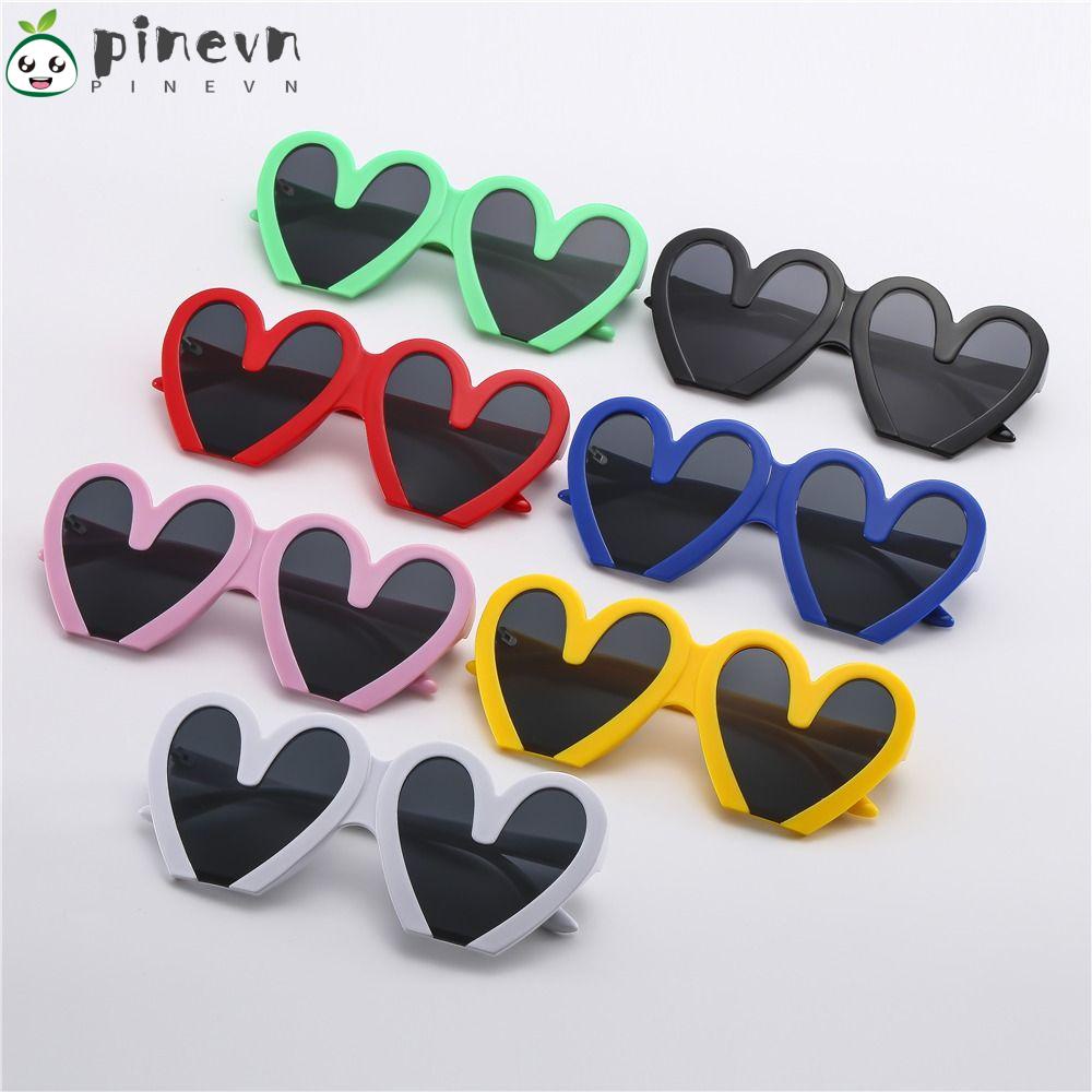 PINEVN Kính Mát Hình Trái Tim Cho Nữ