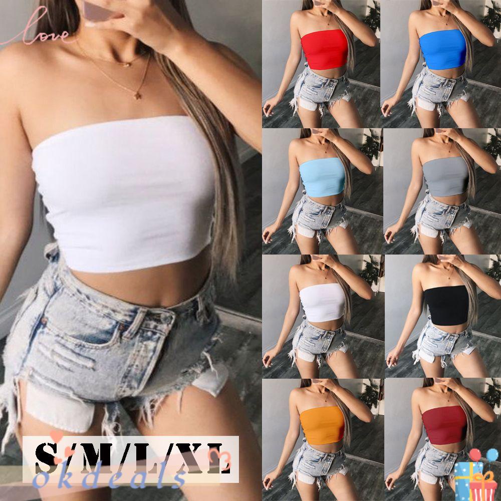 OKDEALS Áo Ngực Thể Thao Không Dây Quyến Rũ Cho Nữ