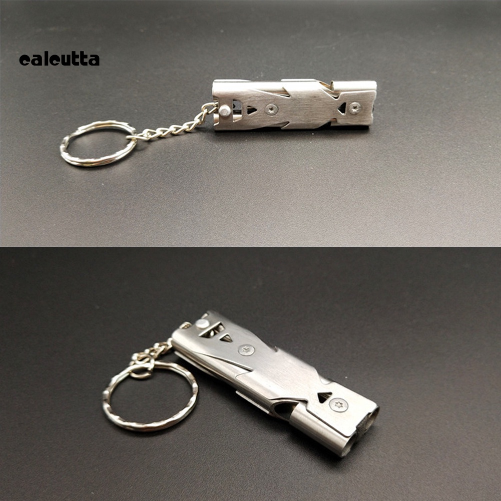 Còi Thổi Sinh Tồn Bằng Thép Không Gỉ Thiết Kế Nhỏ Gọn