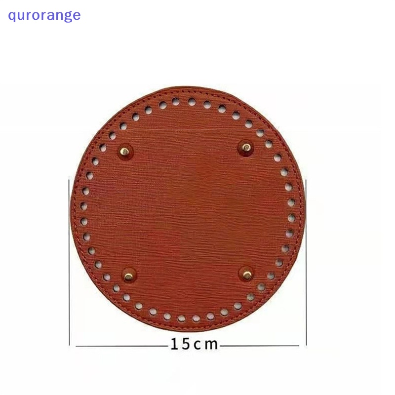 Đáy Da Hình Oval Làm Túi Xách Handmade DIY