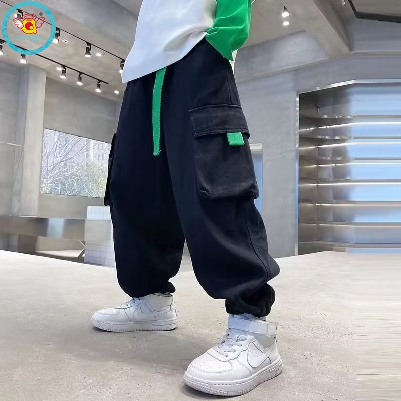 Quần Dài Dáng Rộng Phong Cách Thời Trang Xuân Thu Dành Cho Nam Giới