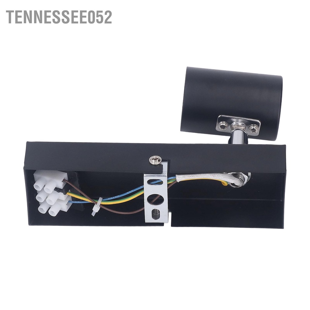 Tennessee052 Đường ray Đèn tường E26 E27 ốp trần có thể điều chỉnh treo Giá đỡ bóng đèn Ổ cắm 85‑265V