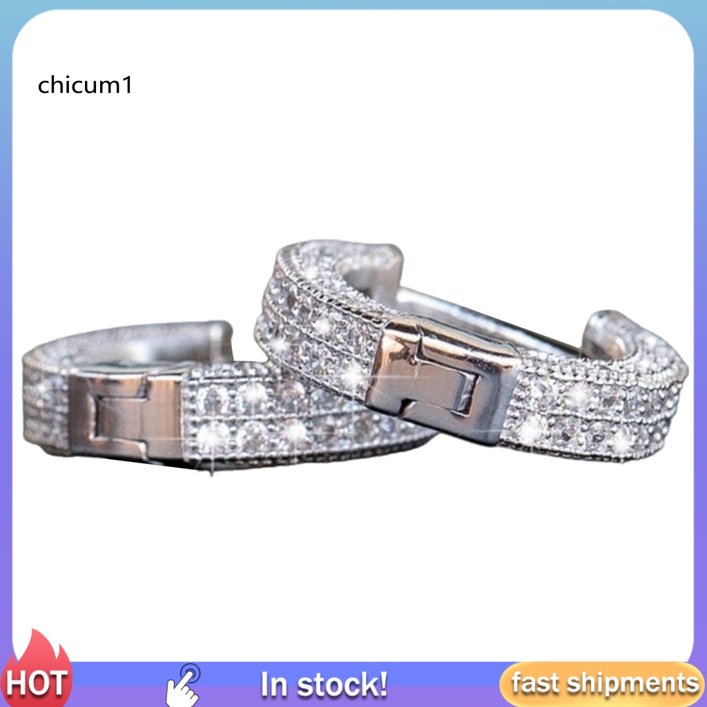 Bông Tai Đính Đá Toàn Diện Thời Trang Dành Cho Nữ