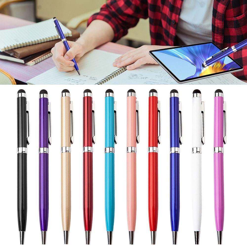 CHOOKEY Bút Bi Hai Đầu Bằng Kim Loại Dễ Thương Thông Dụng Cho Văn Phòng / Trường Học