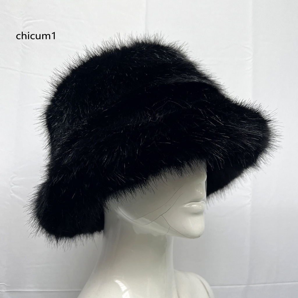Mũ Tai Bèo Phủ Lông Dày Dặn Mềm Mại Giữ Ấm Thiết Kế Sáng Tạo Cho Nữ