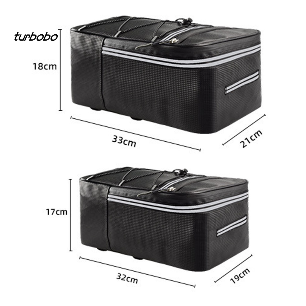 Túi Giả Da Đeo Yên Sau Xe Đạp Dung Tích 12L / 15L Tiện Dụng