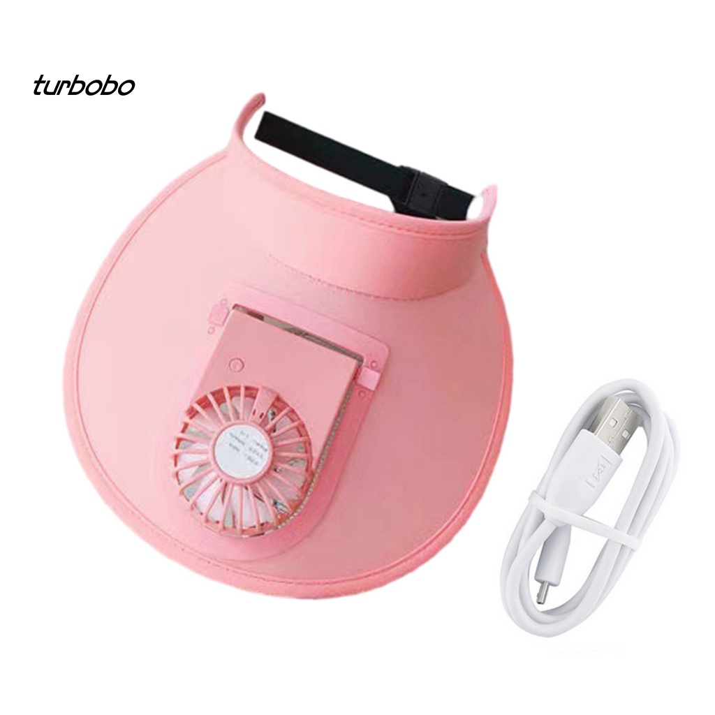 Nón Rộng Vành Chống Nắng 3 Tốc Độ Bằng Polyester Siêu Nhẹ Màu Trơn Tùy Chỉnh Kèm Quạt Tiện Dụng Cho Nữ