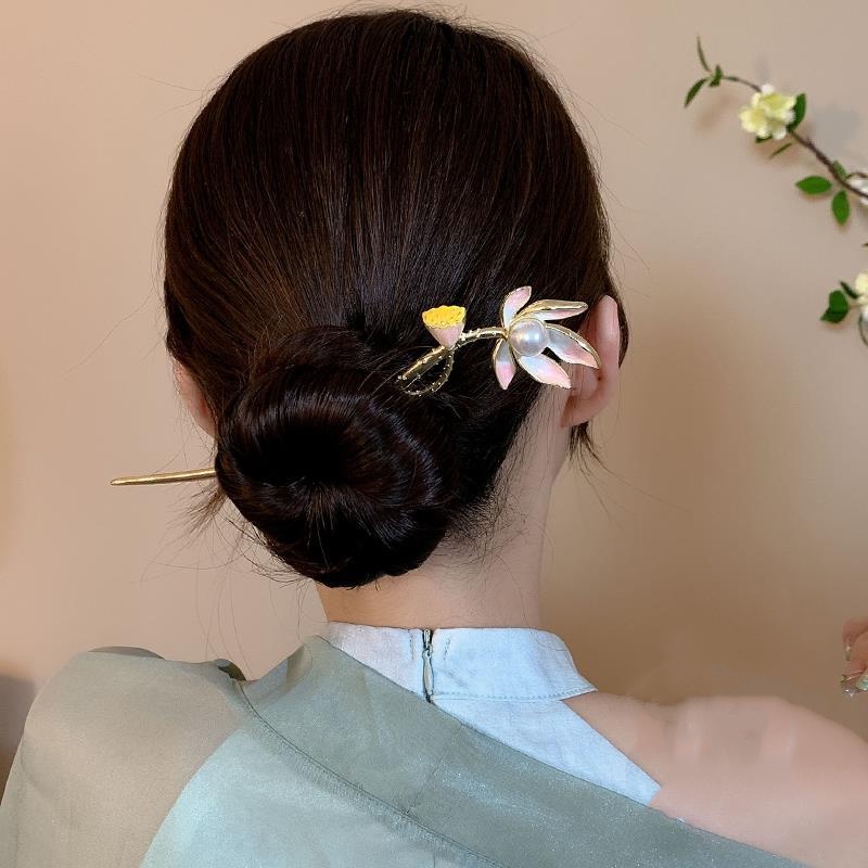 Trâm Cài Tóc Hình Hoa Cổ Điển Mẫu Mới 2023 Thời Trang Mùa Hè Dành Cho Bạn