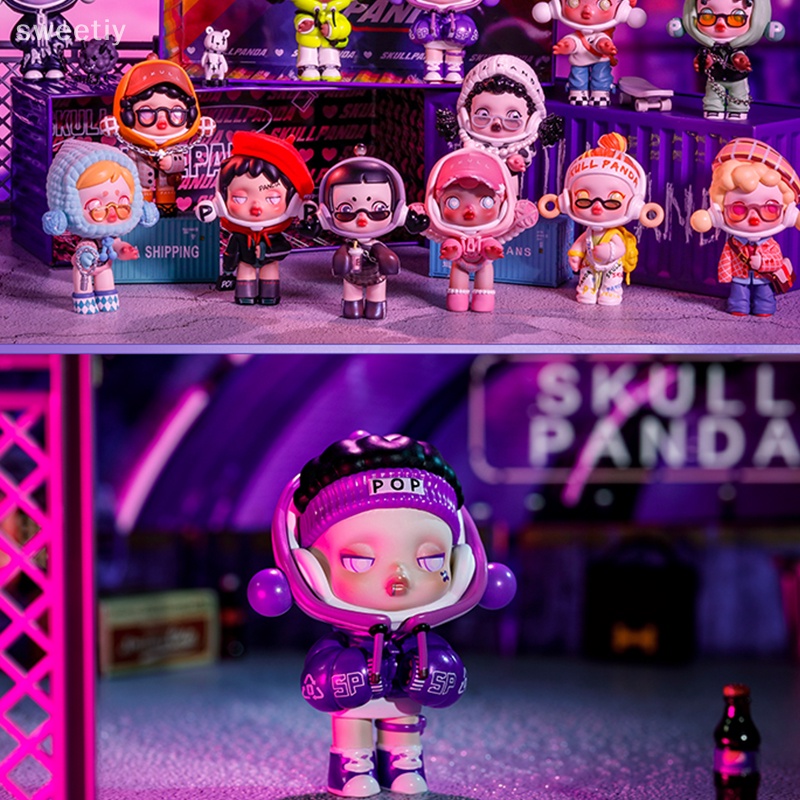 Sweetiy Đồ Chơi Mô Hình Hộp Sọ Gấu Trúc Đáng Yêu Để Bàn Cho Trẻ Em Mới