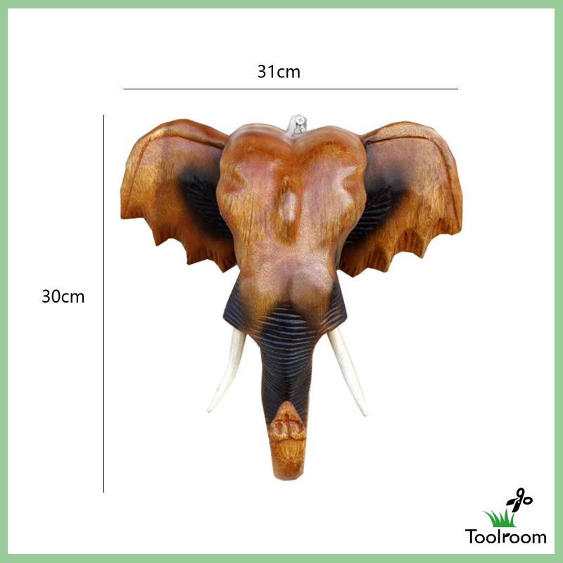 Mô Hình Tượng Voi Dùng Trang Trí Tường Độc Đáo