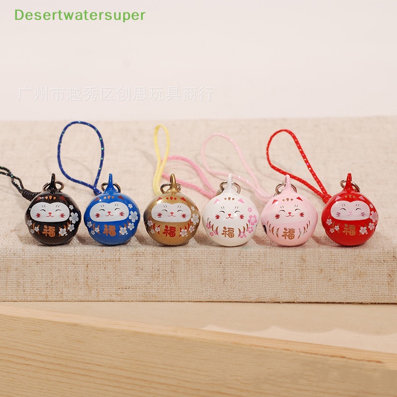 Dsvn Dây Đeo Điện Thoại Di Động Hình Mèo Anime Dễ Thương Thiết Kế Mới Chất Lượng Cao USB Flash Drive Có Chuông Kim Loại