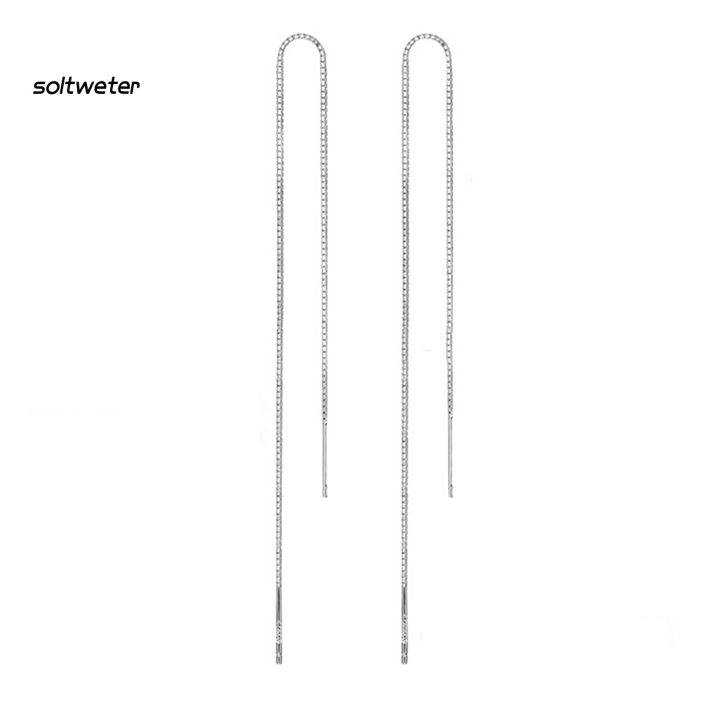 1 Khuyên Tai Nữ Dạng Xích Dài Thời Trang