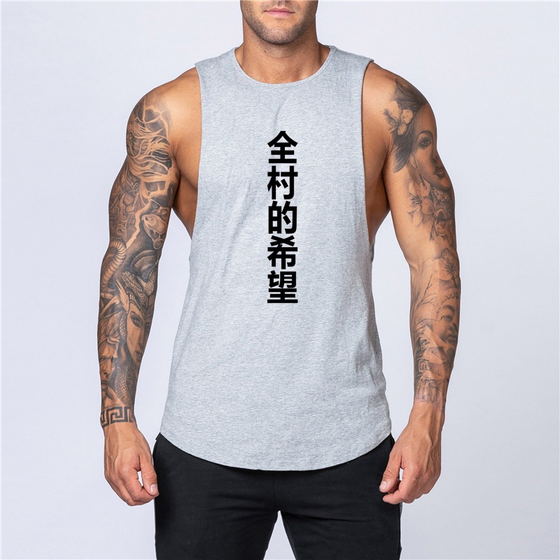 Áo Ba Lỗ Tập Gym Thoáng Khí Thời Trang Dành Cho Nam 2023