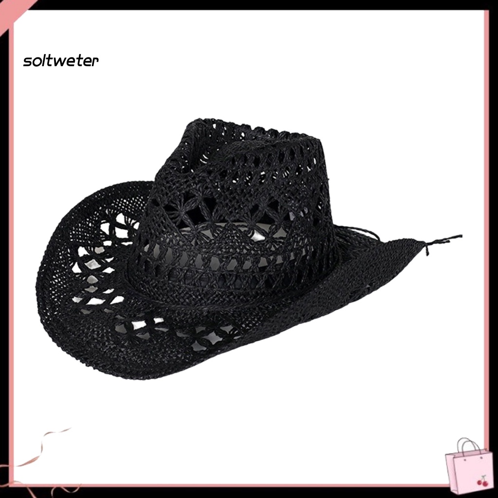 Mũ Cao Bồi Cao Bồi Miền Tây Khoét Rỗng Tròn Có Thể Gập Gọn Làm Đạo Cụ Chụ