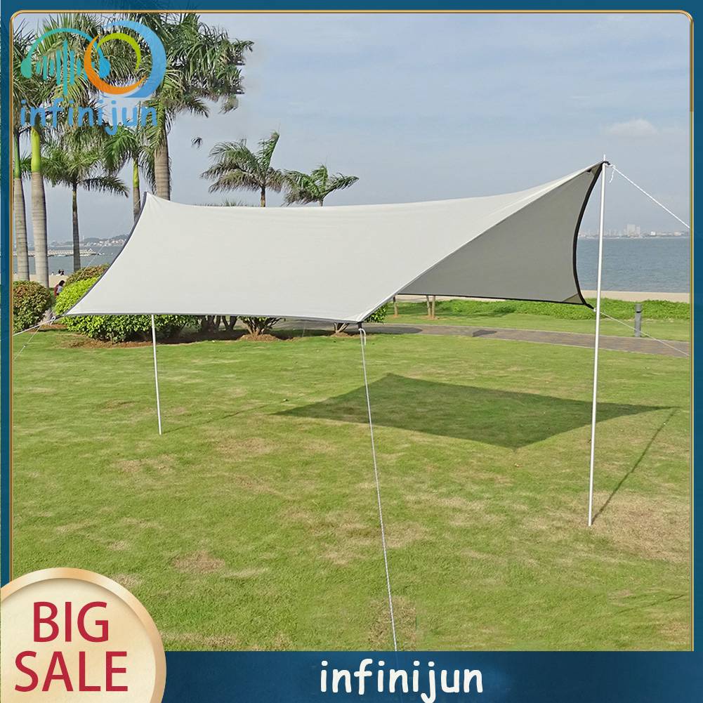 Tấm Bạt Che Nắng Chống Thấm Nước 3x4M Có Thể Gấp Gọn Tiện Dụng