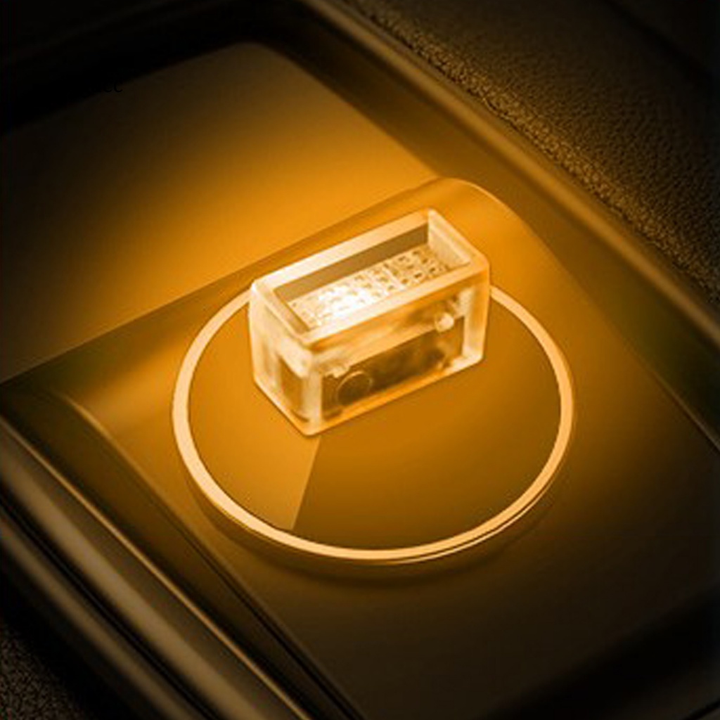 Rga Đèn Led USB Mini Nhiều Màu Gradient Cắm Và Tiết Kiệm Năng Lượng Không Chói Mắt Trang Trí Nội Thất Xe Hơi