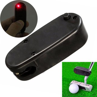Golf putter ir laser pointer putting training practice cải thiện công cụ hỗ trợ màu đen