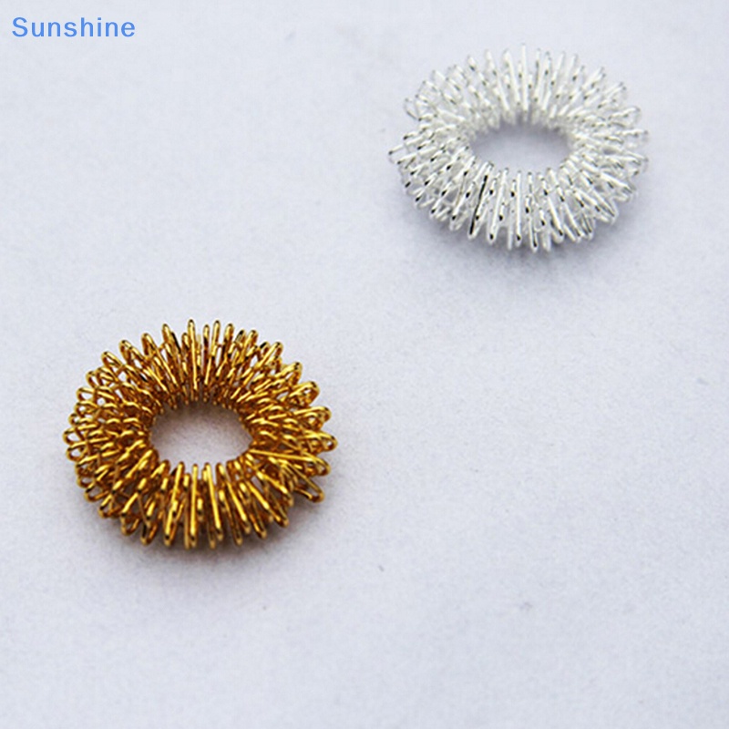 Set 10 Nhẫn Châm Cứu Mát Xa Cơ Thể Chăm Sóc Sức Khỏe