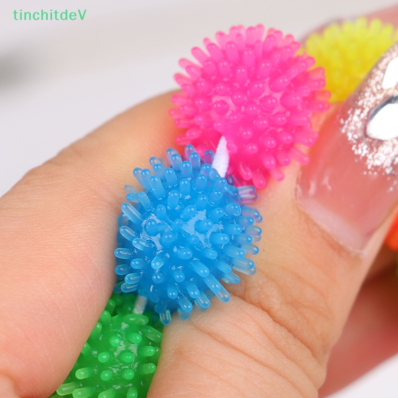 [TinchitdeV] Set 12 Đồ Chơi Vòng Đeo Tay Bóng Spiky Hedge Giảm Căng Thẳng Mới Lạ [Mới]