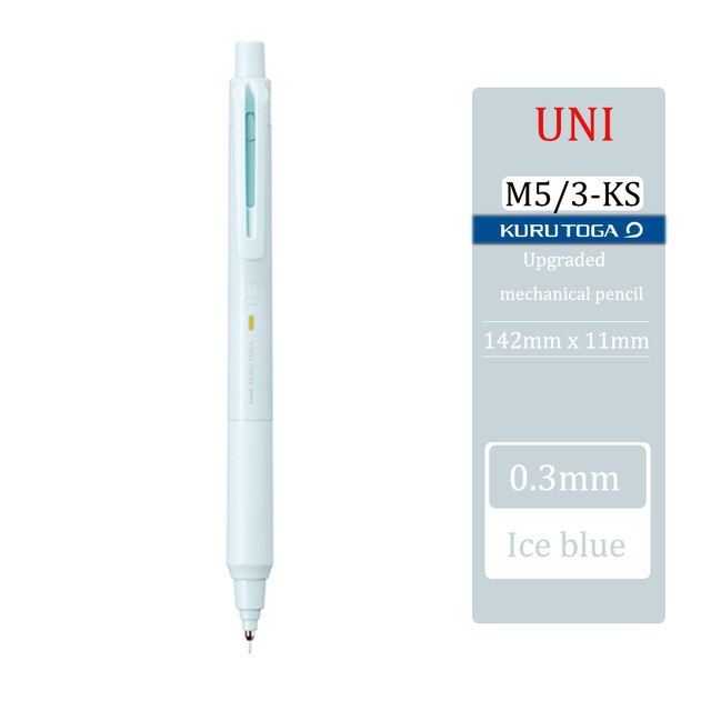 Bút Chì Bấm UNI M3 / 5-KS Ngòi 0.3 / 0.5mm Màu Sắc Đơn Giản