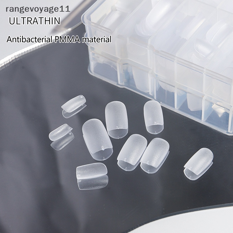 Bộ 420 Móng Tay Giả Ballerina Ngắn Che Phủ Toàn Diện